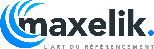 Logo de l'agence web et référencement Maxelik